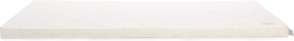 Nobodinoz Speelmatras | St. Barth | Gold Bubble White | 120 x 60 x 4 cm